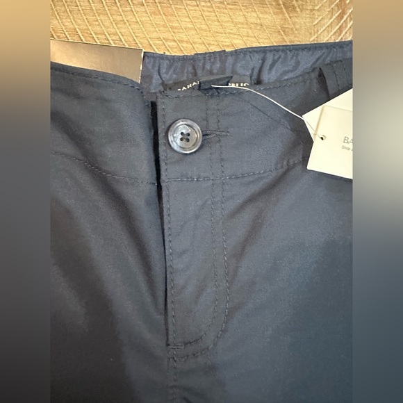 NEW Banana Republic Navy Womens Martin Fit Cropped Pants Capri Wide Leg NWT 2 - Picture 4 of 16